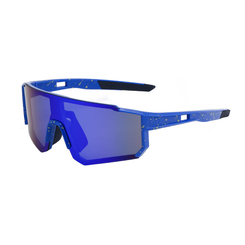 Cycling Goggles Colorful Outdoor Women's European and American One-piece Sunglasses Windproof Skiing Sports Sunscreen Sunglasses Men