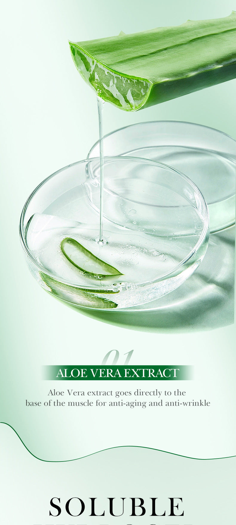 Eye Mask7.9g FAYANKOU24K Golden Aloe Vera Hydrating Nourishing Eye Mask Cross-Border Wholesale