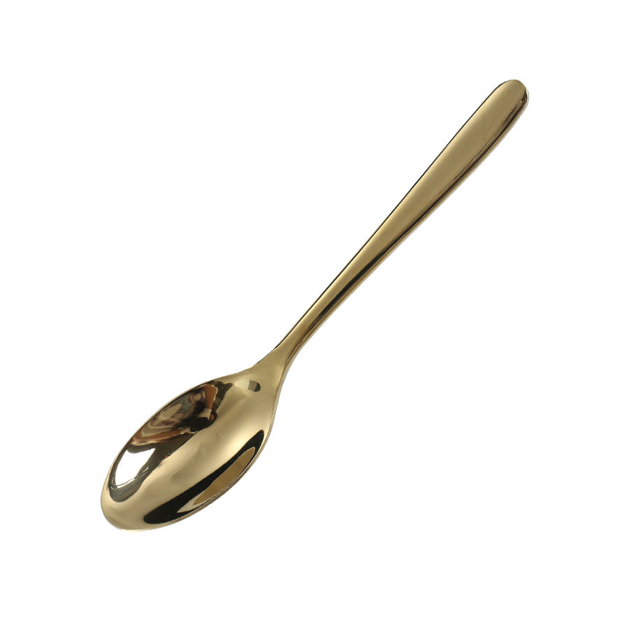 304Stainless Steel Knife Fork Spoon Thickened Tableware Western Hotel High-end Steak Knife Fork Dessert Spoon Set Kunting