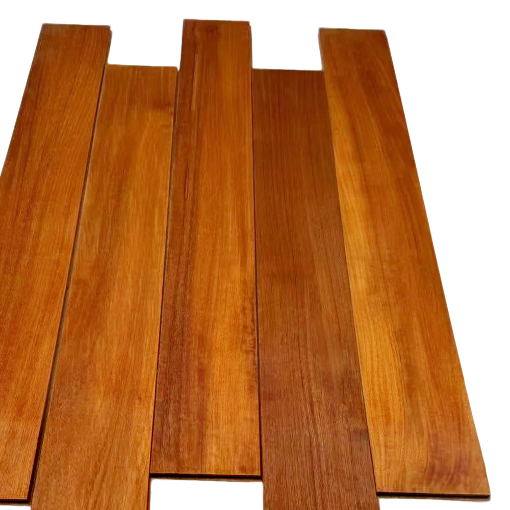 High Quality 14mm Three-Layer Engineered Teak Flooring Outdoor Use Enhanced Dimensional Stability UV Roll Living Room