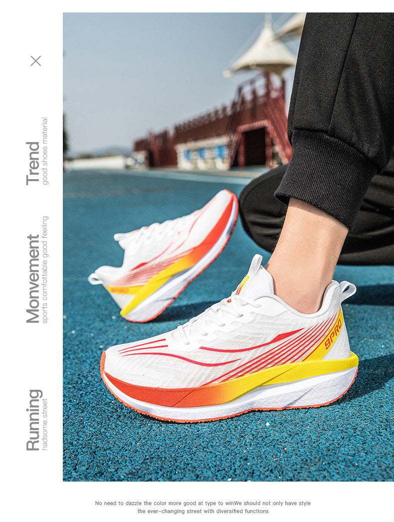 Red Rabbit9PRO New Breathable Mesh Ultra-Light Comfortable Running Shoes Anti-Slip Wear-Resistant Rebound Cushioning Youth Sports Shoes