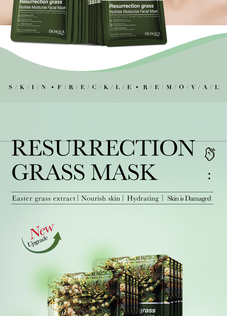 Full English Mask BIOAOUA White Truffle Moisturizing Caviar Nourishing Resurrection Grass Hydrating  Wholesale