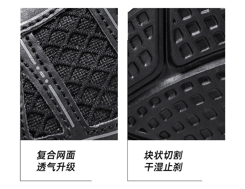 Autumn New Lightweight Shock Absorption Anti-Slip Sports Shoes Large Size Breathable Mesh Casual Shoes Men's Fashion Running Shoes