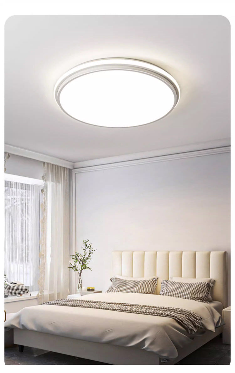 Full Spectrum Home Ceiling Light Bedroom Modern Simple White Nordic Internet Celebrity Art Ultra Bright led Master Bedroom