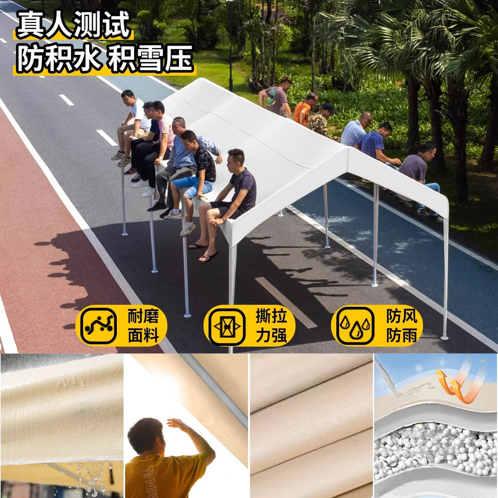 Outdoor Stall Market Tent Top Cloth Car Sunshade Sunshade Canopy Advertising Customization logo Night Market Internet Celebrity Tarpaulin