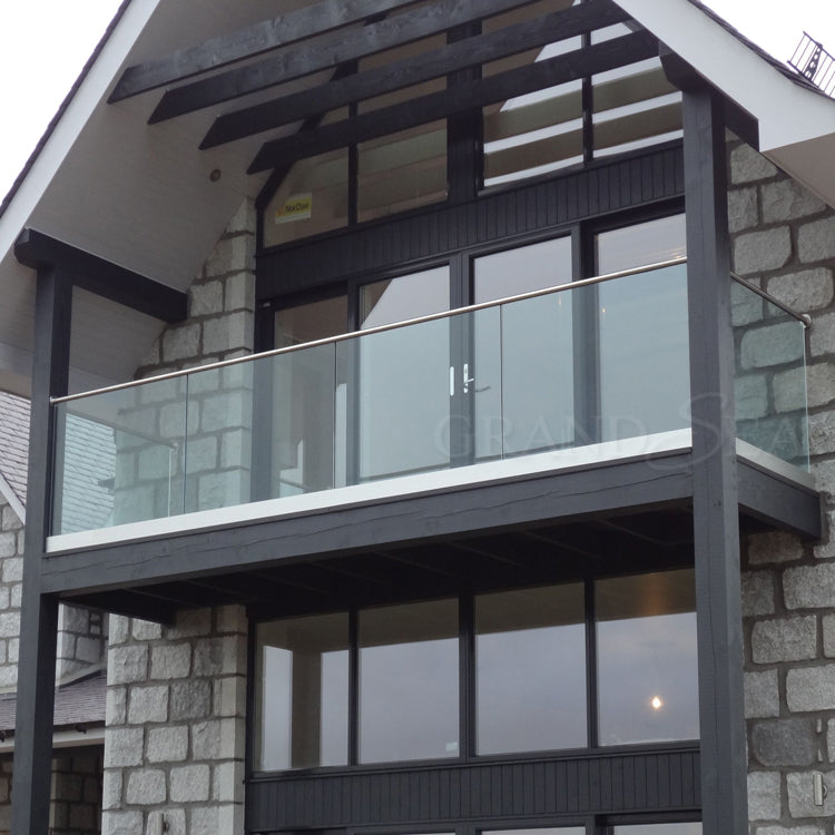 Modern Cheap Balcony Stair Stainless Steel Glass Railing Design