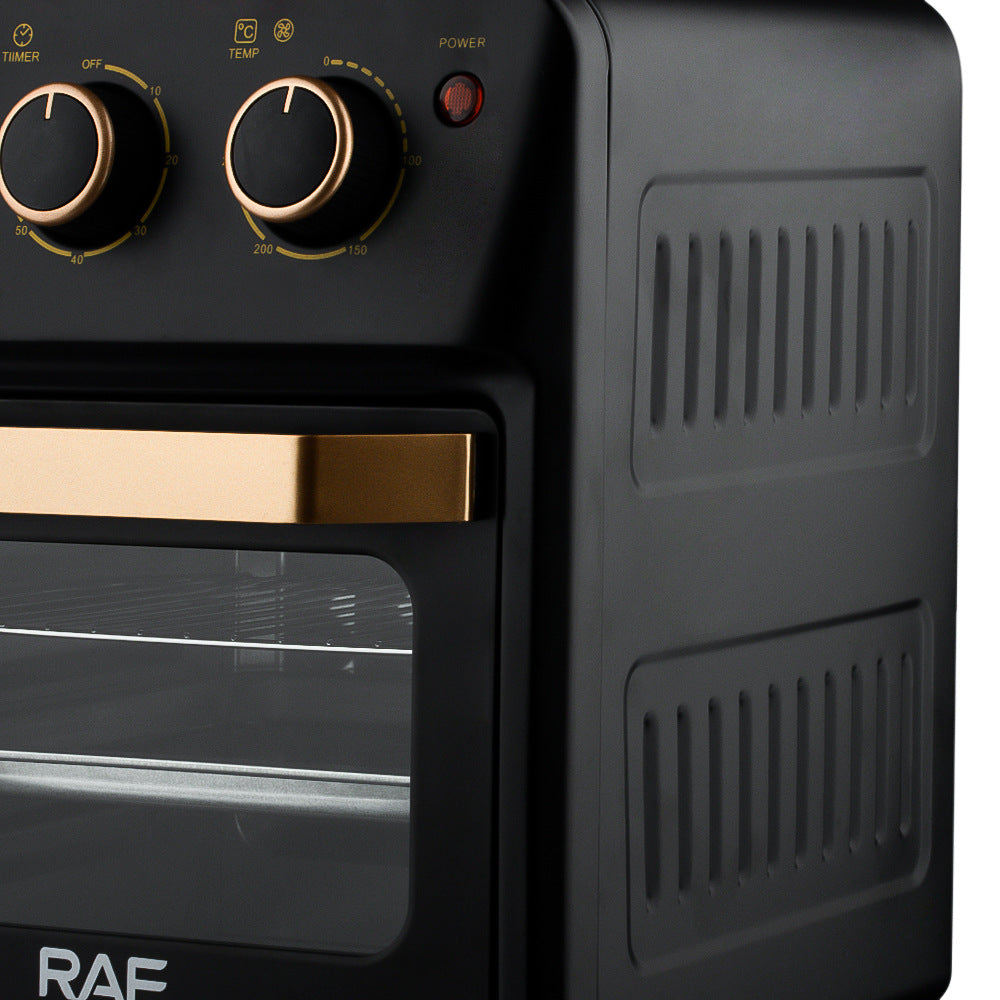 RAF Electric Oven EU Standard14L Multifunctional Household Air Fryer Fully Automatic Intelligent Oven Fryer Visual Baking