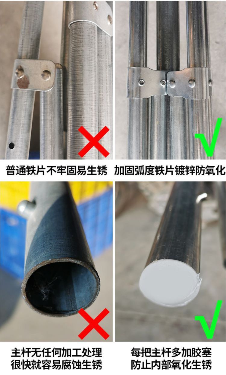 Sunshade Umbrella Shop Storefront Inclined Umbrella Outdoor Stall Large Umbrella Courtyard Folding Thickened Sunshade Canopy Large Long Umbrella