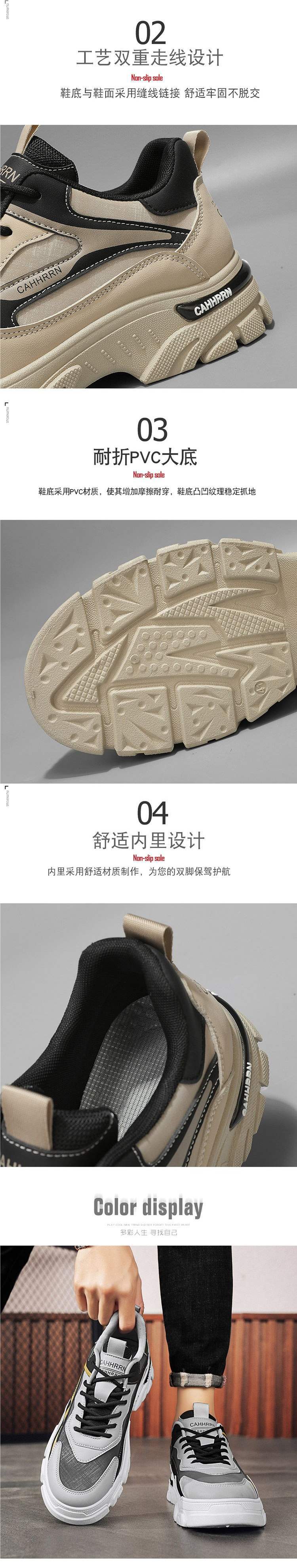 Men's Shoes2025Autumn New Men's Workwear Low-top Casual Martin Boots Men's Outdoor Sports Waterproof Workwear Shoes