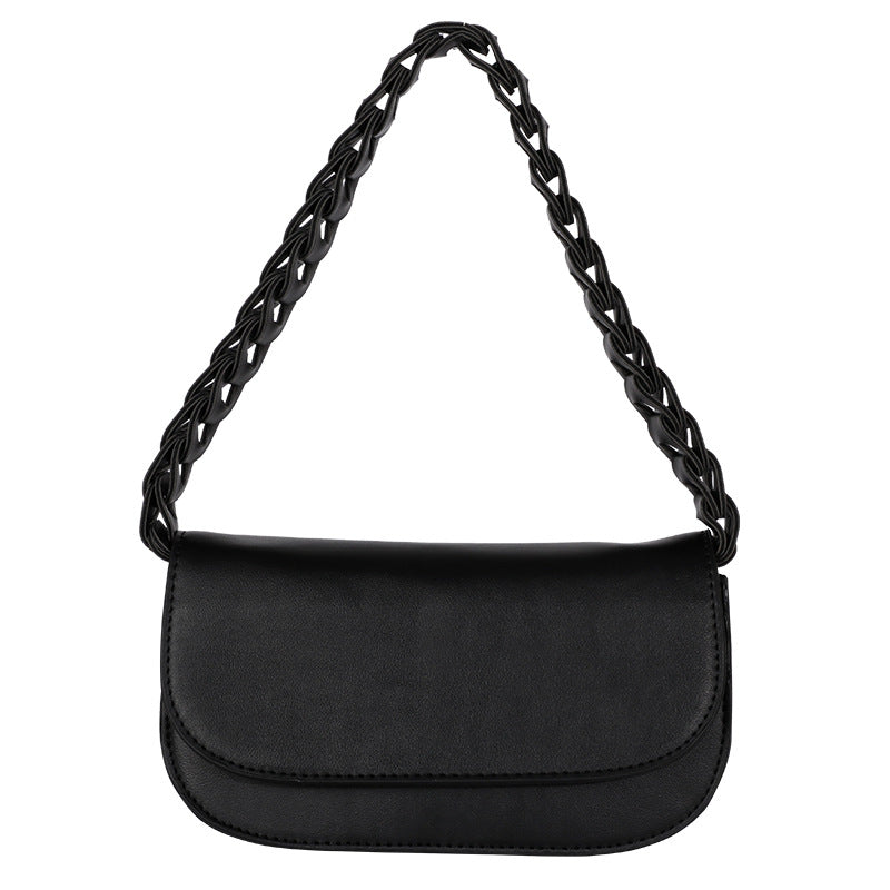 Fashion Woven Versatile Women's Bag Underarm Bag French Niche Versatile Saddle Bag Single Shoulder Bag New Crossbody Bag for Women