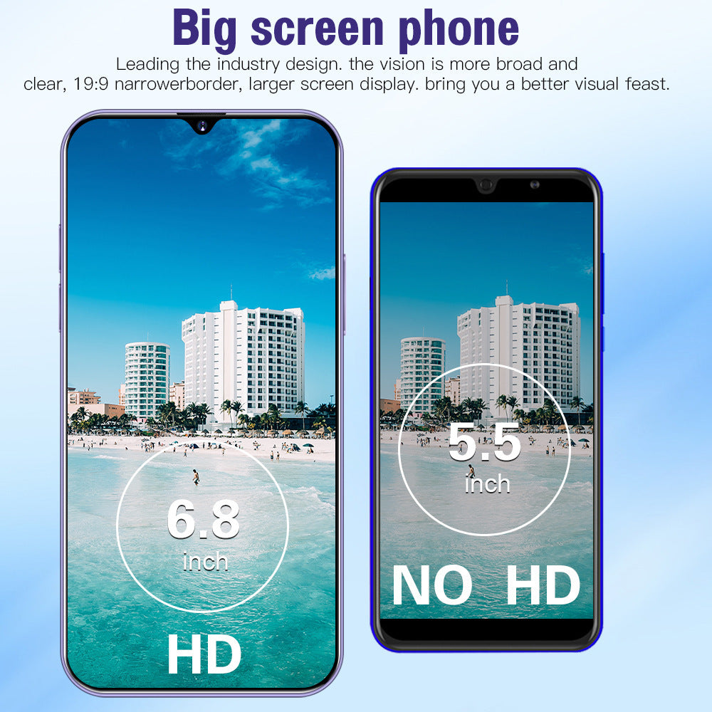 New s23ultra Smartphone6.8Inch High Definition Screen All-in-One Machine4G Android Student Phone Wholesale