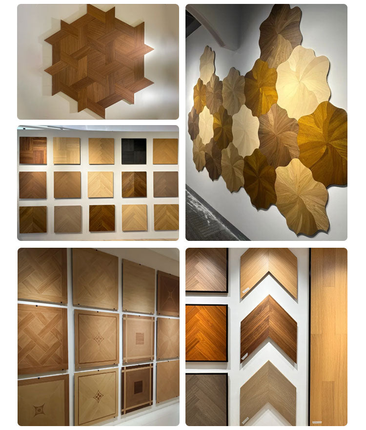 High Quality Customizable A/AB Grade Solid Teak Wood Flooring Eco-Friendly Waterproof Factory Sale Luxury Interiors Bedroom Gym