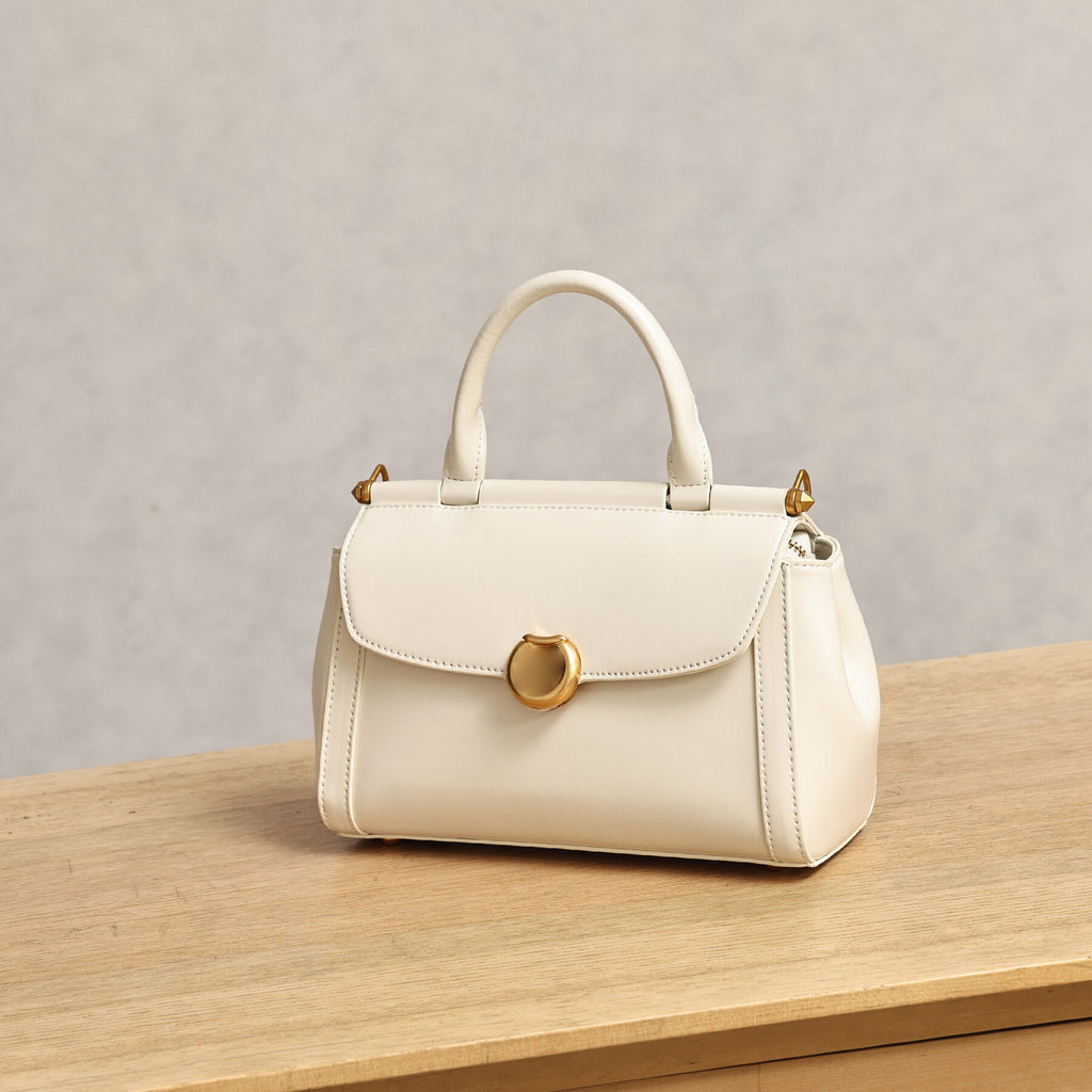 Vintage Simple Small Square Bag2025New Korean Style Personality Single Shoulder Bag Casual Crossbody Bag High-end Niche Handbag