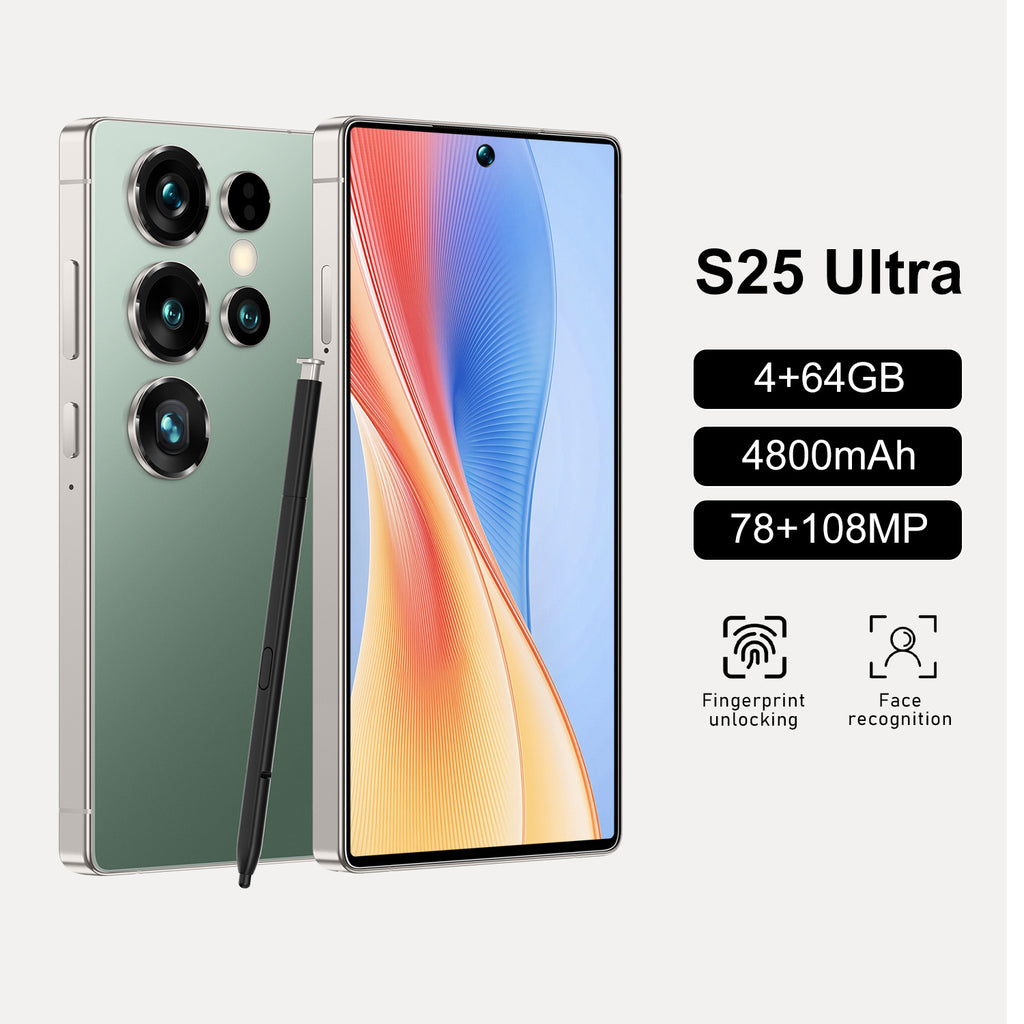 Hot Selling Product Mini S25 Ultra Smartphone4+64G All-Network Dual-SIM Dual-Standby Android mini Hand