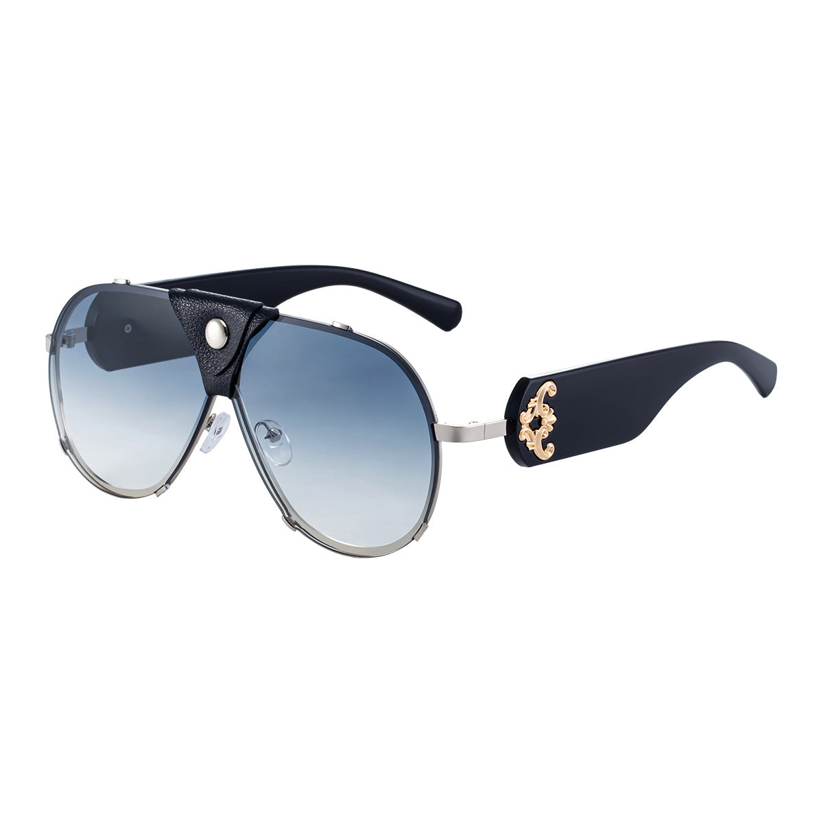 2025New Style Toad Glasses Men's European and American retro Sunglasses Pilot Sunglasses Men's Sunscreen Driving Glasses