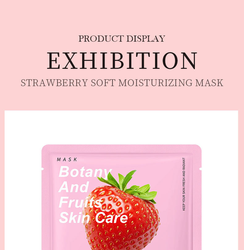Fruit Mask SADOER Avocado Rose Hydrating Moisturizing Tablets Cross-border Foreign Trade Skincare Wholesale