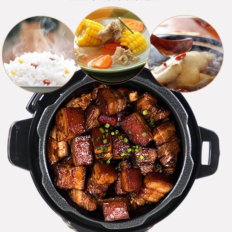 Factory Export  Household5L Large Capacity Multifunctional Electric Pressure Cooker Rice Cooker Pressure Cooker Wholesale