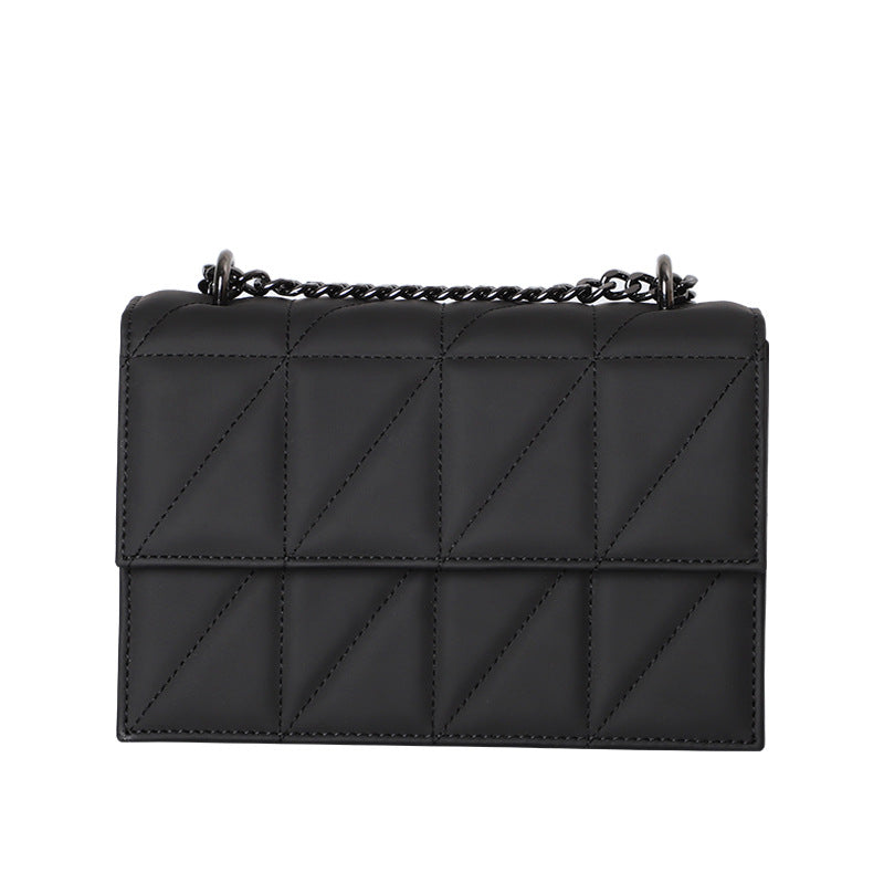 Summer New Korean Style Trendy Fashion Diamond Small Square Bag Niche Versatile Crossbody Bag Stylish Fashionable Single Shoulder Women's Bag