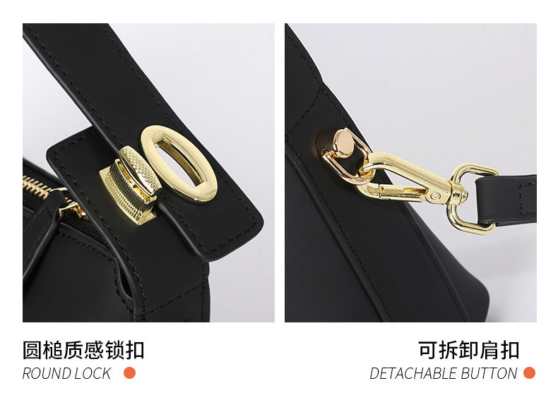 Special-Interest Design Bag Women2024Spring and Summer New Style Lunch Box Cloud Bag Handheld Casual Small Square Bag Single Shoulder Crossbody Bag