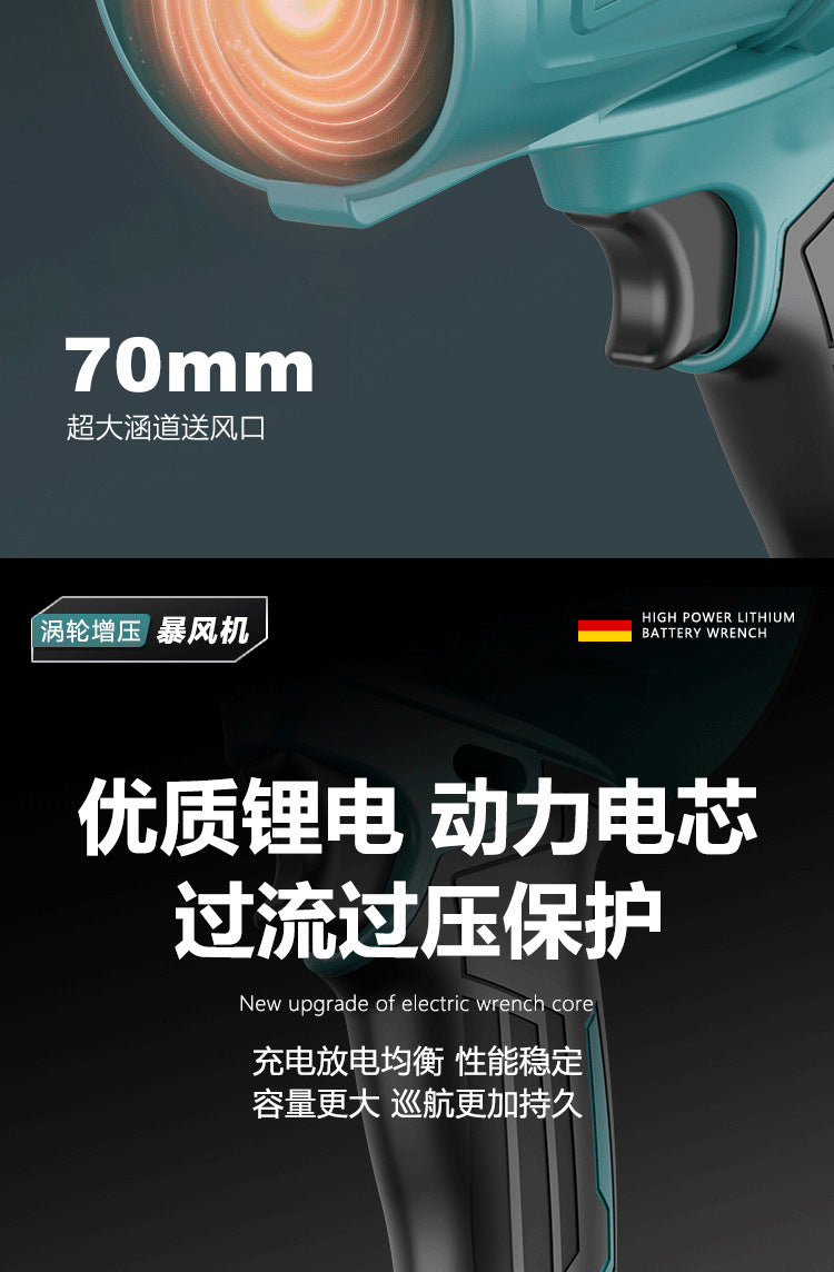 Outdoor Camping Lithium Battery Powerful Fan Wireless Fan Portable High Power Powerful Lithium Battery Fan Electric