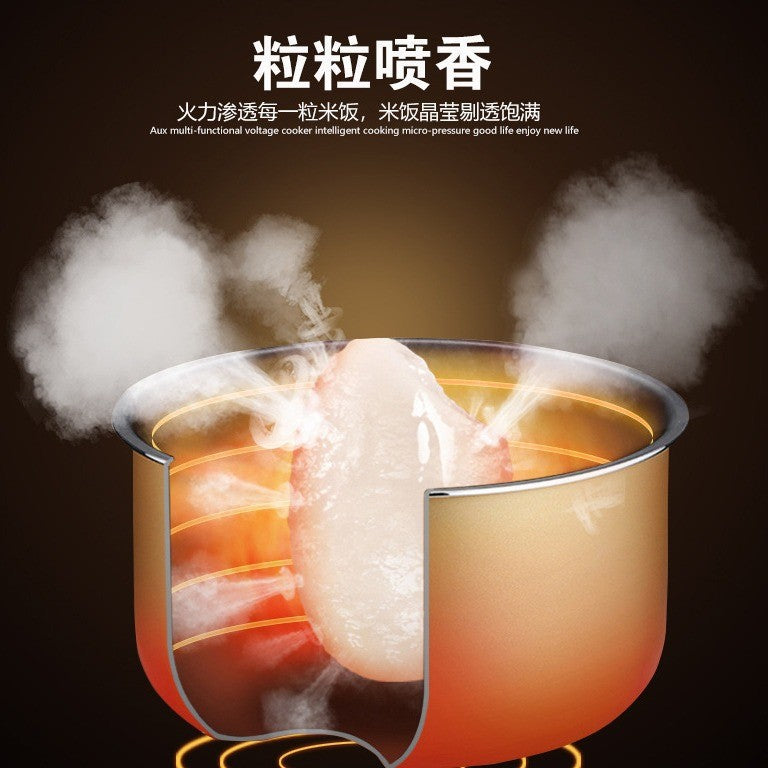 Factory Export  Household5L Large Capacity Multifunctional Electric Pressure Cooker Rice Cooker Pressure Cooker Wholesale