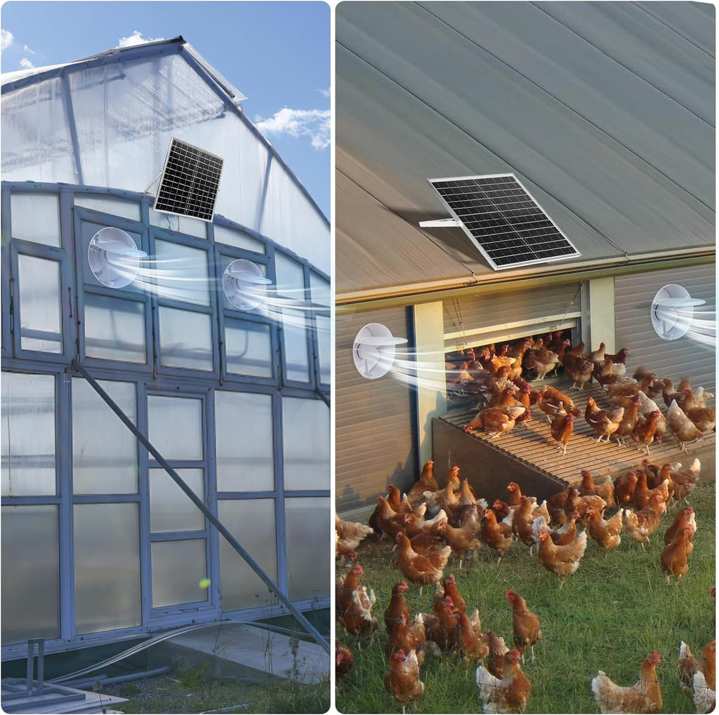 Solar Exhaust Fan Pet House、Plant Shed、Chicken Coop、Dog House Special