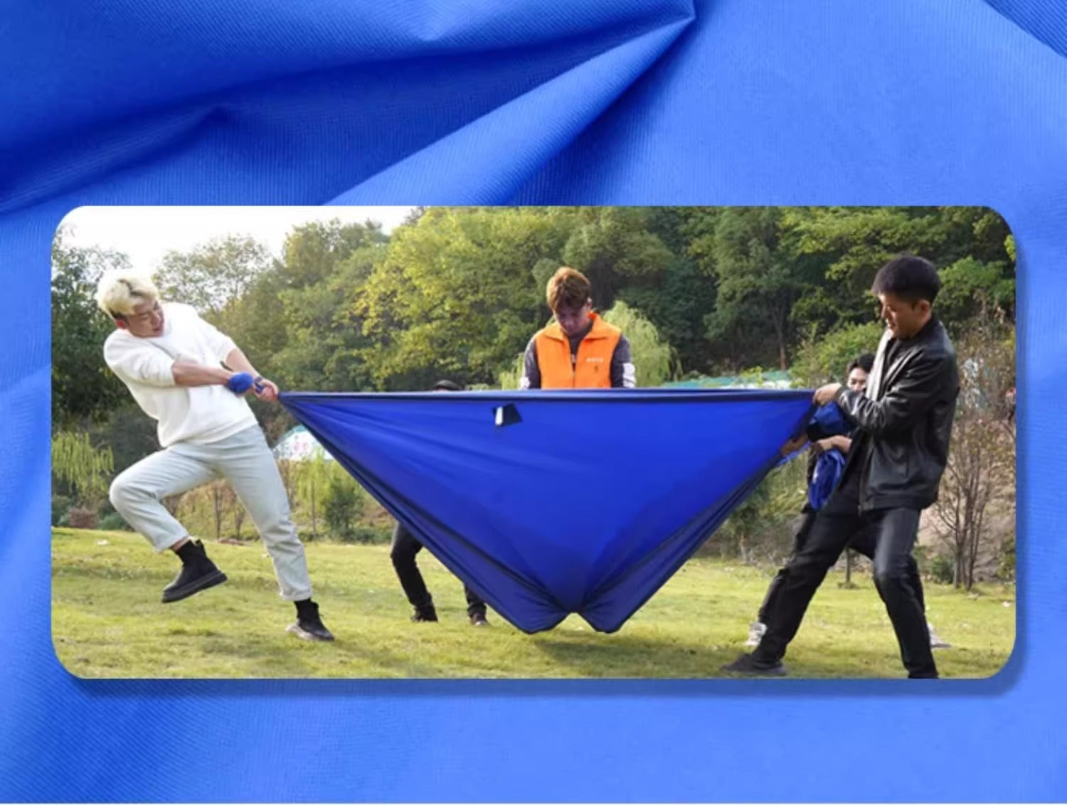 Sunshade Umbrella Sun Protection Stall Tent Large Outdoor Folding Large Umbrella Commercial Square Rain Shelter Courtyard