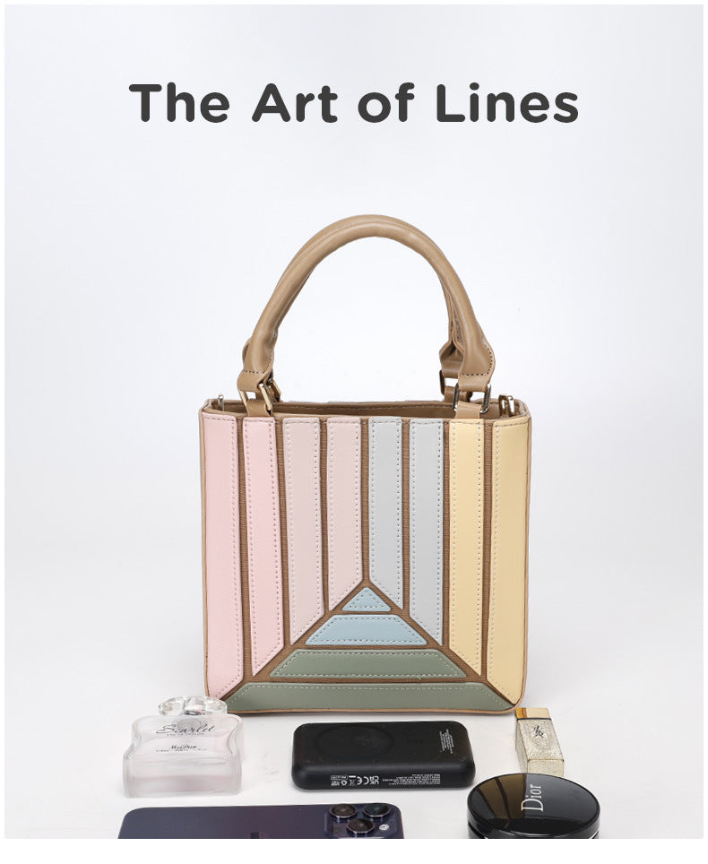 2024New Crossbody Bag for Women, Stylish Design with Ruched Details, Fashionable and Versatile, Trendy Single Shoulder Handbag for Ladies
