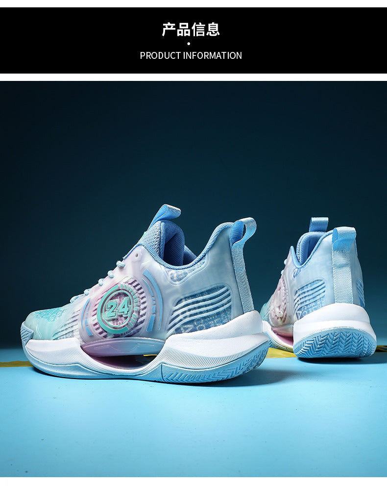 2025New Youth Professional Training Practical Wear-Resistant Basketball Shoes fashion Trend Men's Shoes Cushioning Sports Shoes