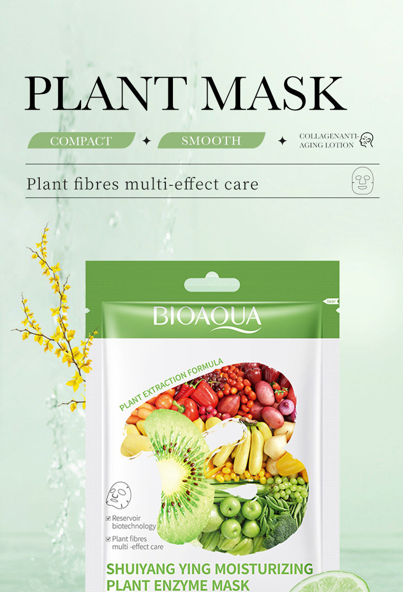 Plant Enzyme Mask25gBIOAOUA Hydrating and Moisturizing Tablets for Cross-Border Wholesale