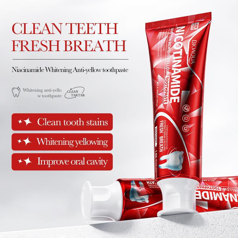 Foreign Trade  BIOAOUA Baking Soda Gum Care Toothpaste Clean the Mouth and Freshen Breath Genuine Toothpaste Wholesale