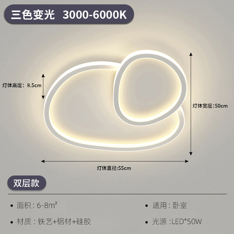 Hall led Ceiling Lamp New Style Personality Nordic Home Eye Protection Lighting High-end Creative Living Room Main Lamp