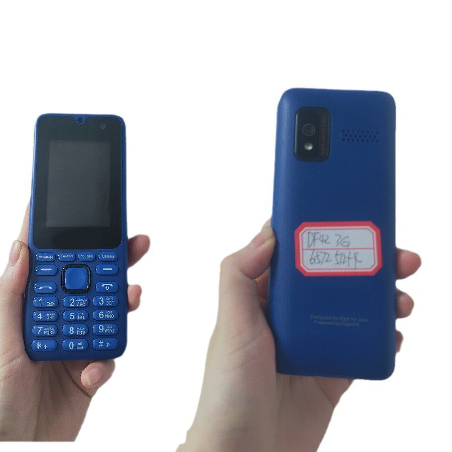4G Large Screen High Volume Button Straight Elderly Student Phone Support whatApp/FB/INS/Youtobe