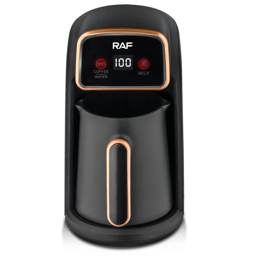 RAF European Standard Turkish Coffee Pot High Temperature Resistant Hot Water Kettle Coffee Maker Visual Tea Maker Milk Warmer