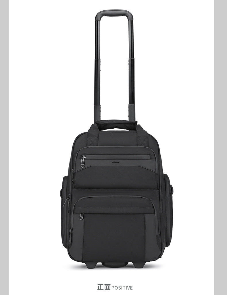 Trolley Travel Bag Business Boarding Bag Large Capacity Waterproof Oxford Cloth Multifunctional Handheld Wheeled Travel Bag