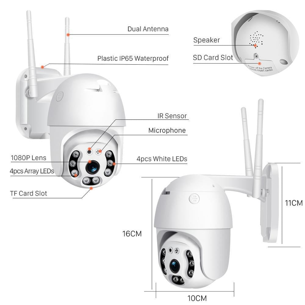 V380Outdoor surveillance camera HD dome camera for home use Intelligent Wireless Security Monitor WiFi Camera