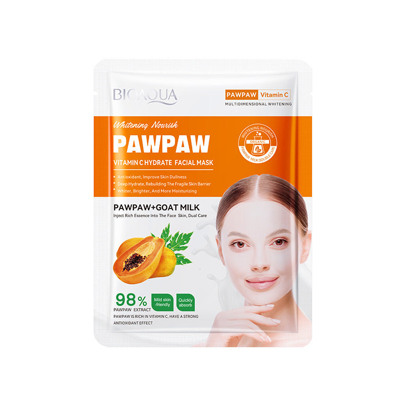 Papaya Mask25g BIOAOUA Vitamin C Moisturizing and Hydrating Tablets for Cross-Border Wholesale