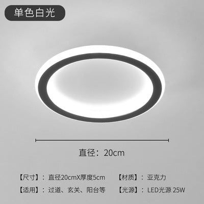 Aisle Light Entryway Hallway Light Iron Art Stair Light Cloakroom led Ceiling lamp balcony lamp Zhongshan lighting fixtures