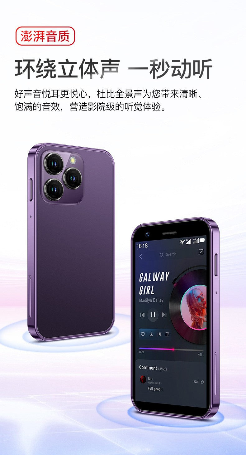 New XS16Mini Smartphone4G All-Network Dual-SIM Dual-Standby mini Android Backup Device