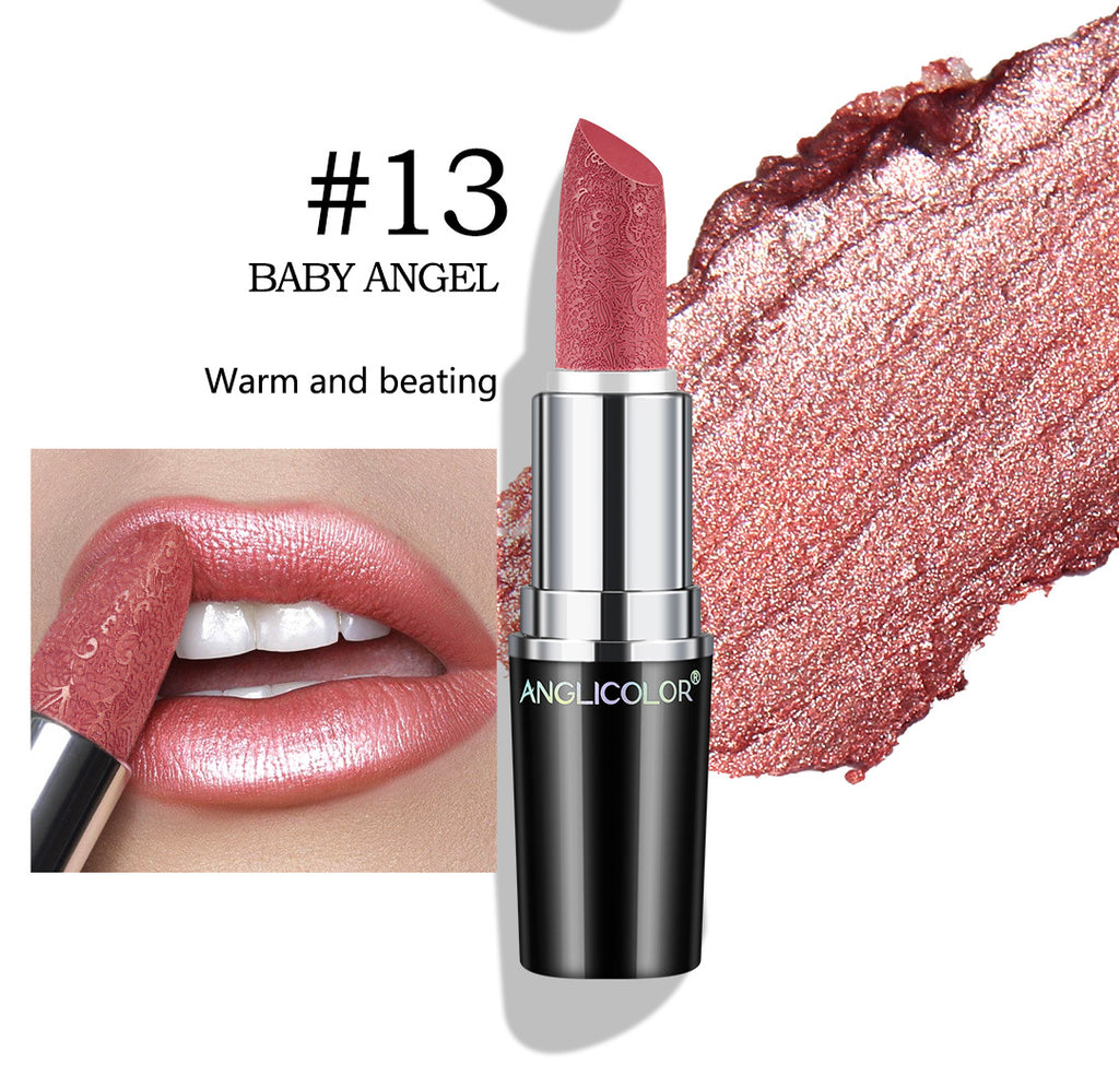Special Hot-Selling Lipstick Non-Fading Non-Stick Cup Lipstick Pearlescent Moisturizing Fine Shimmer Lipstick Hydrating Lip Balm