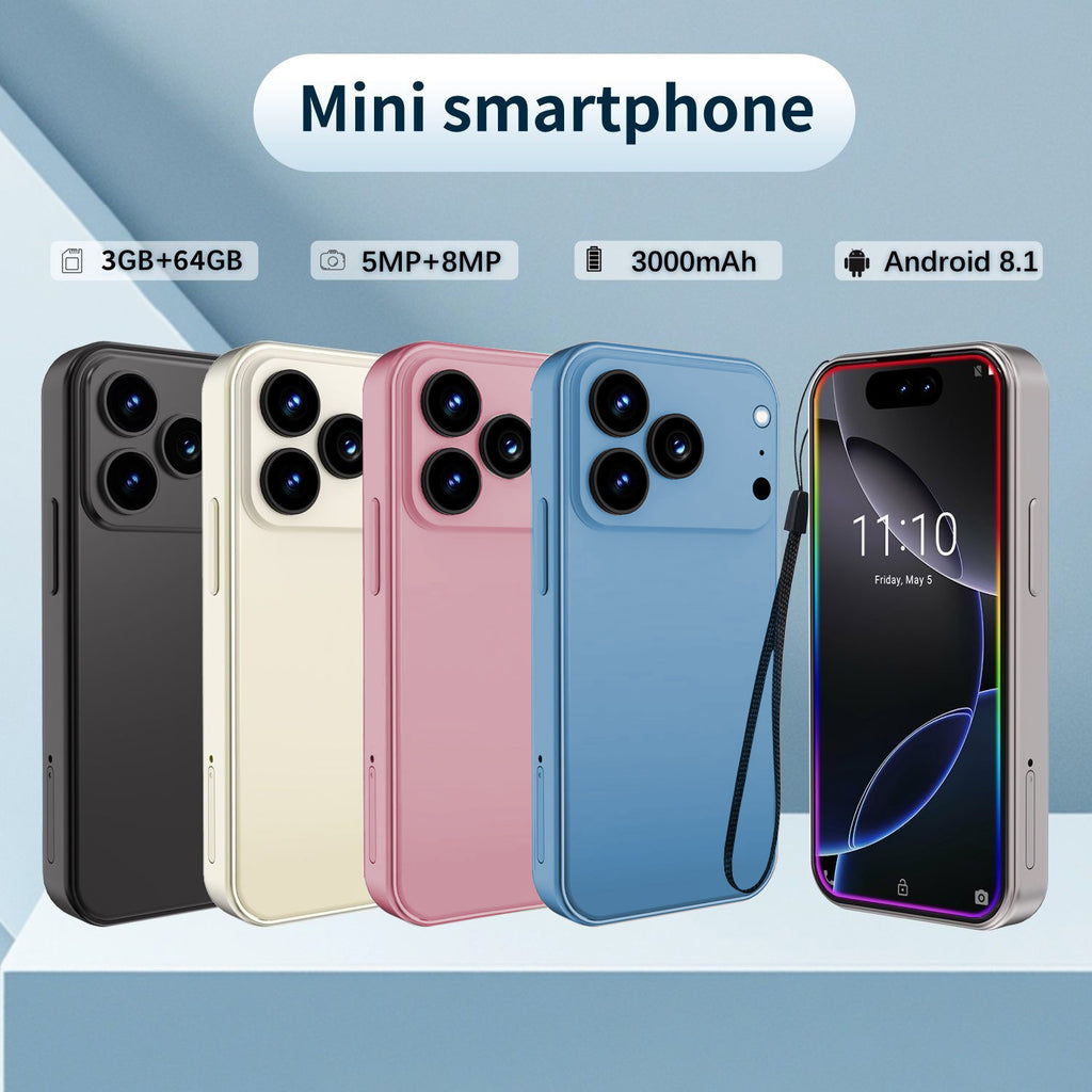 Mini Small Phone XSI17promax Mobile Phone 3.5Inch Mini Mini Smart Small Phone Hot Sale