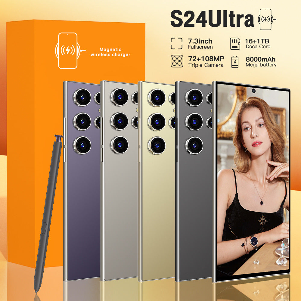 Specially designed for smartphones S24 Ultra Super Large Screen3+64G Source Factory Direct Sales(Popular)