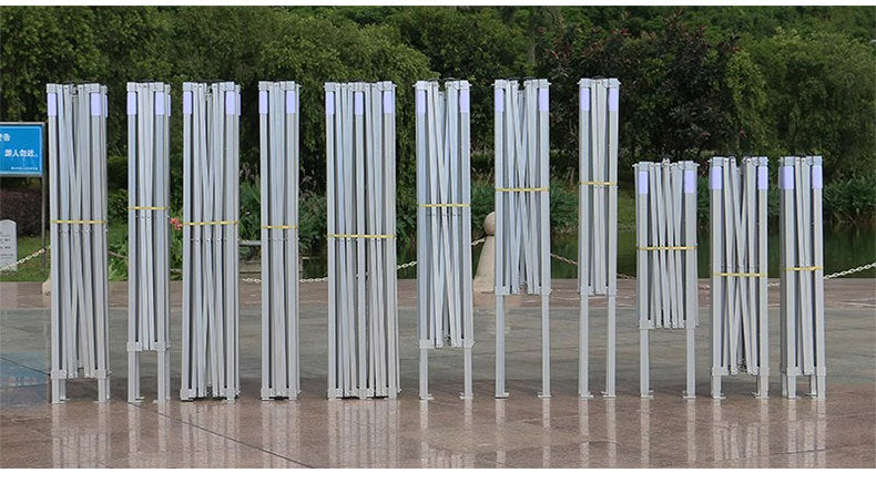 Outdoor Stall Four-legged Umbrella Four-corner Sunshade Large Umbrella Rainproof Shelter Market Exhibition Stall Aluminum Alloy Four-corner Tent