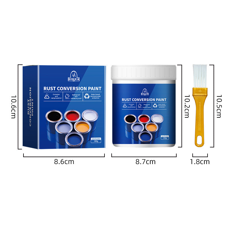 Metallic Paint Rust Conversion Paint Color Steel Tile Renovation Rust Fixing Paint Multi-color Water-based Anti-rust Paint Anti-corrosion Anti-rust Paint