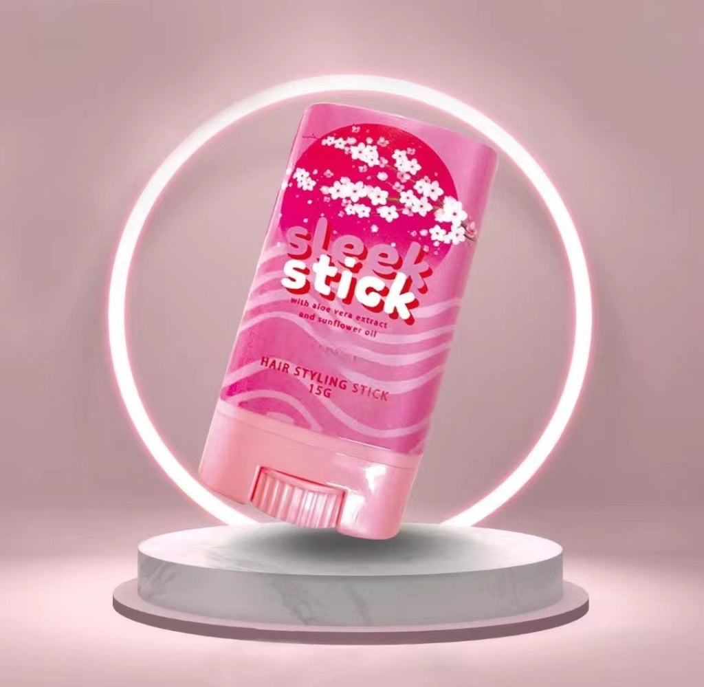 sleek stick Hair wax stick15g Cross-Border Wig Care Moisturizing Styling Anti-Frizz Magic Broken Hair Finishing Cream