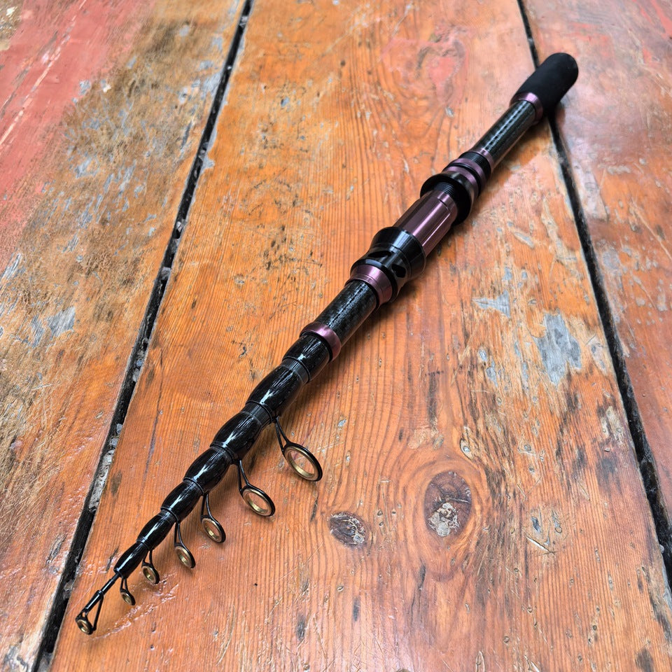 New Ultra Short Sea Rod Carbon High Quality Portable Fishing Rod Retractable Lure Casting Rod Fishing Gear Manufacturer Wholesale