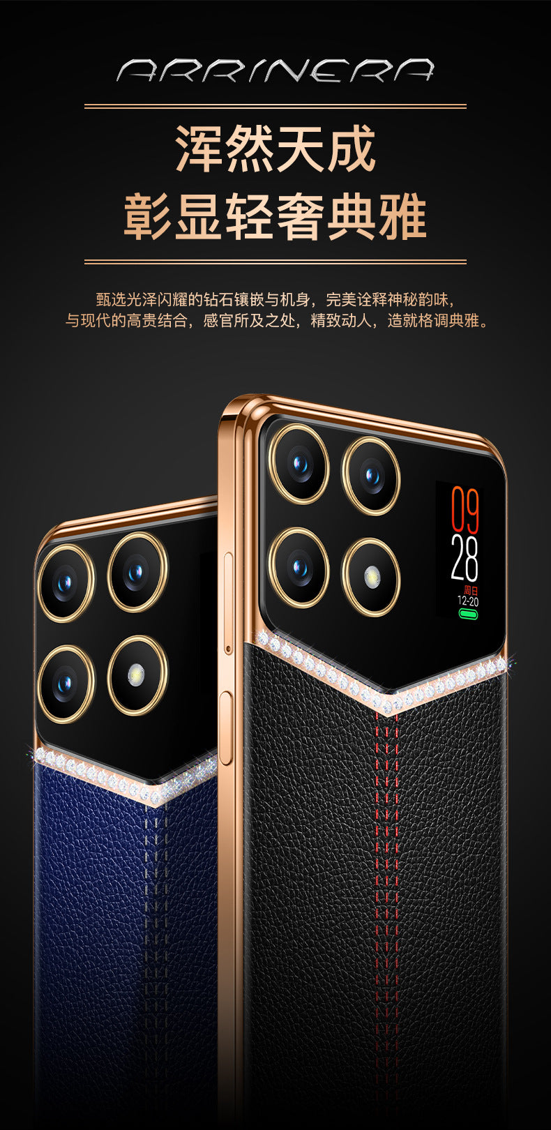 2025Popular U25Android Smartphone512G All-Network Compatible Light Luxury5G Smartphone Source Factory Shenzhen