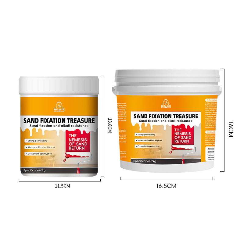 Cement Anti-Alkali Multi-Functional Sand Fixing Agent Wall Fixing Floor Fixing Anti-Dust Anti-Powder Concrete Interface Agent