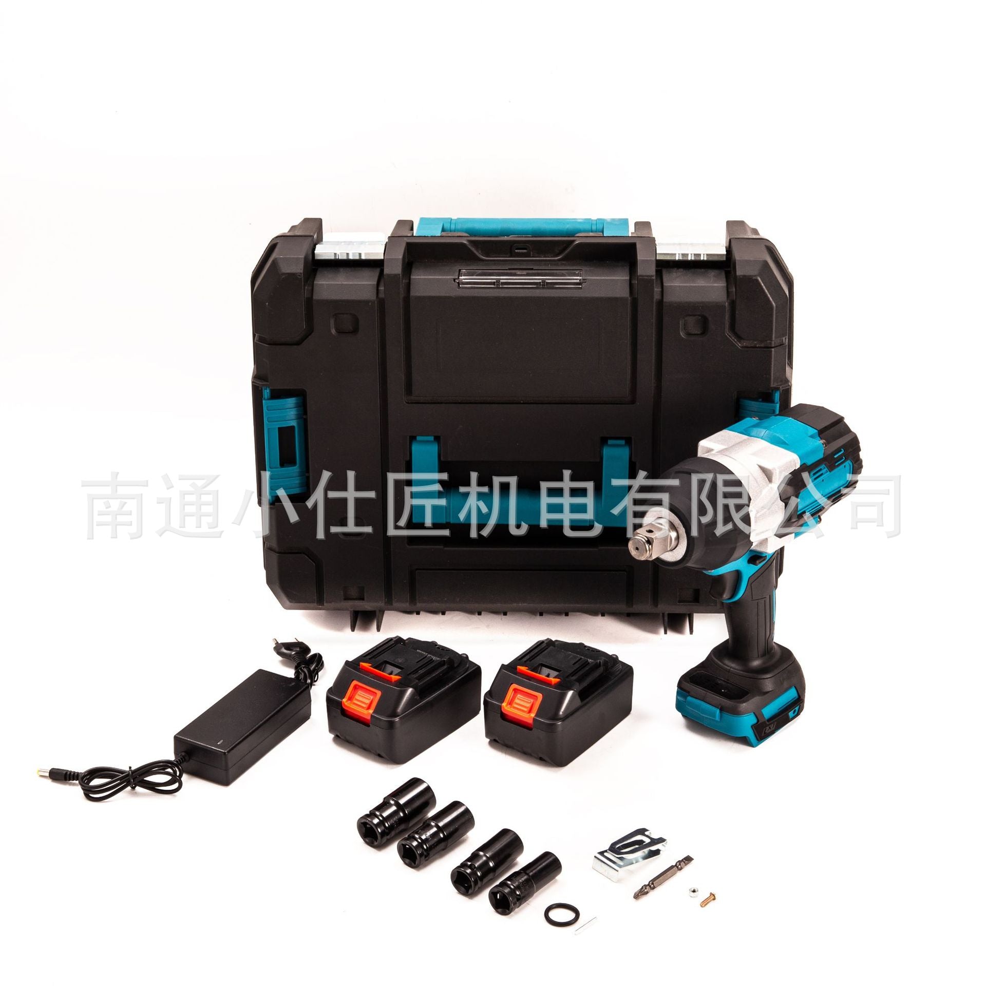 Manufacturer Cross-Border Foreign Trade Cordless Lithium-Ion Impact Wrench High Torque Woodworking Framing Automotive Repair Air Gun Screwdriver