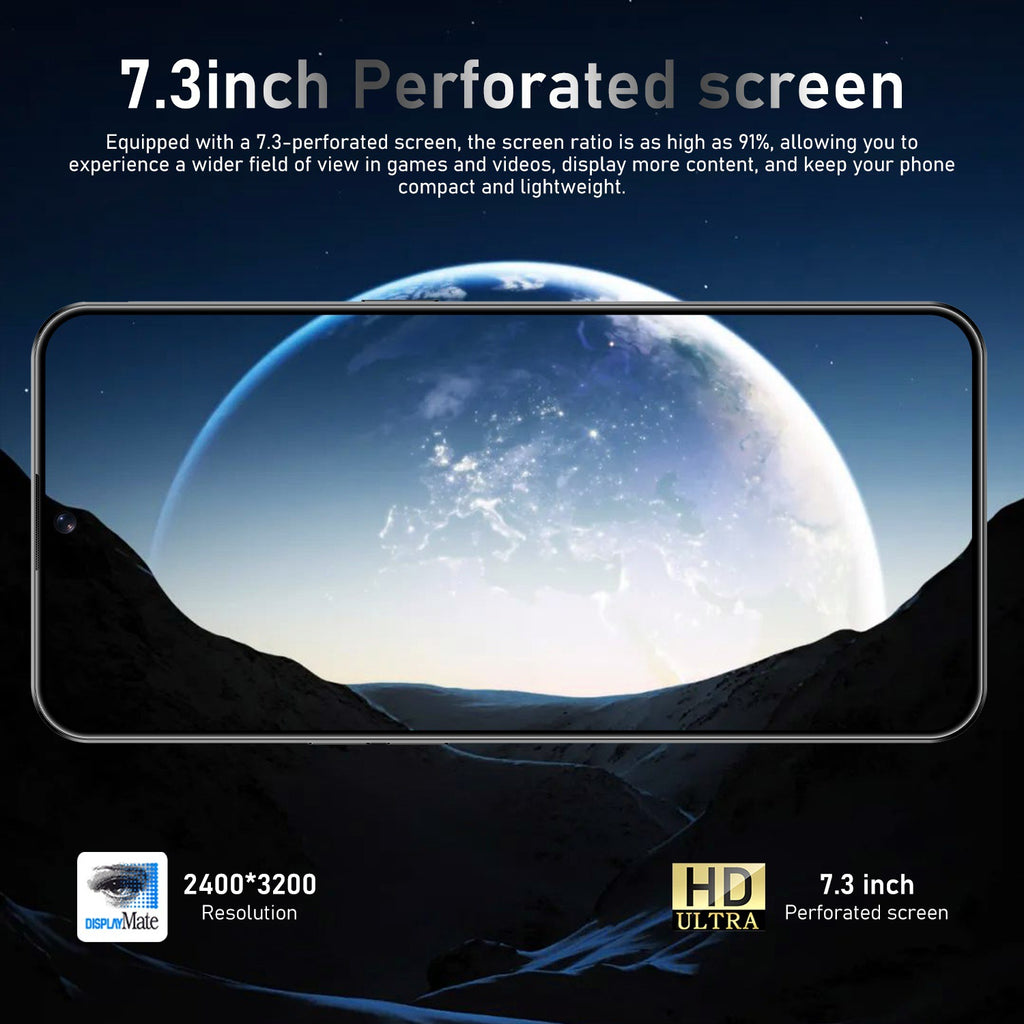Bestselling Mobile Phone Note 50 Pro Android Phone7.3Large Screen16+1T Smartphone compatible